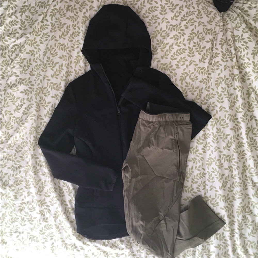 Paskho jacket and travel pants